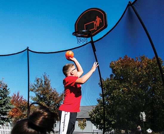 Basketball Hoop and Ball