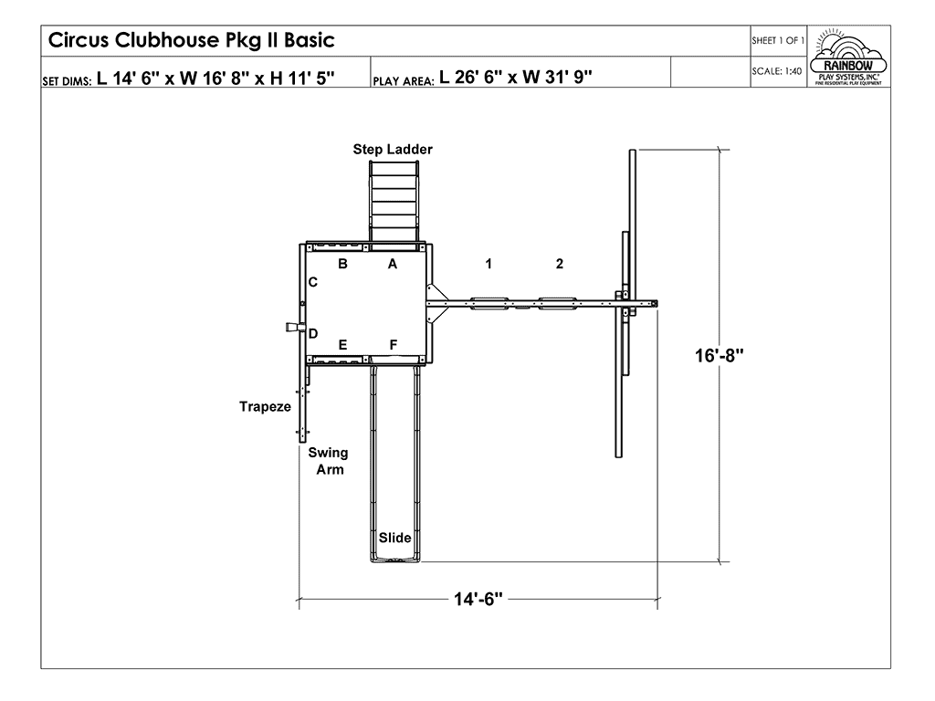 (29C) CIRCUS CLUBHOUSE PKG II BASIC