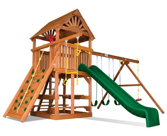 33D Sunshine Club Pkg II w/Wooden Roof