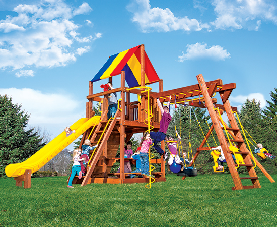 37D Rainbow Clubhouse Pkg III Action Packed