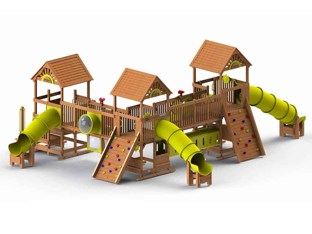 C8 Rainbow Play Village Design C