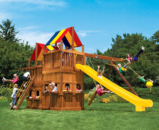 45C King King Clubhouse Pkg II with Playhouse