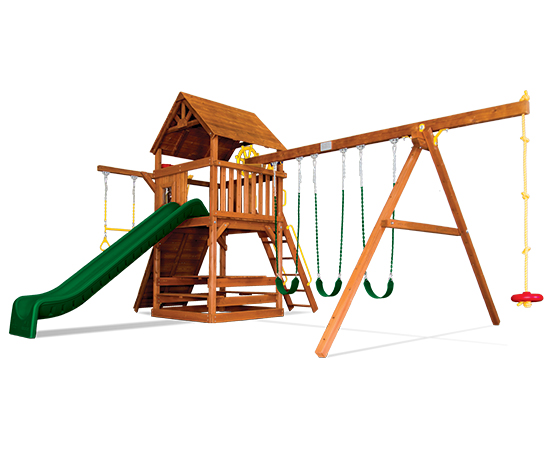 29D Circus Clubhouse Pkg II with Wooden Roof