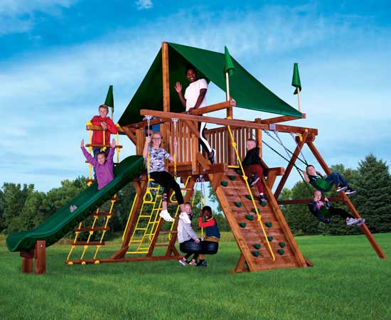 17B Rainbow Castle Pkg II Popular Forest Green