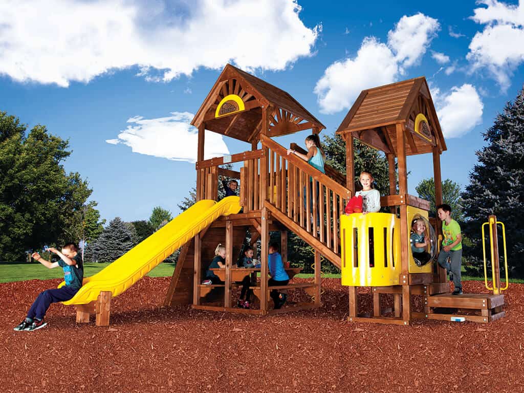 C9 Rainbow Play Village Design D