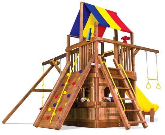 37B Rainbow Clubhouse Pkg II w/ Playhouse