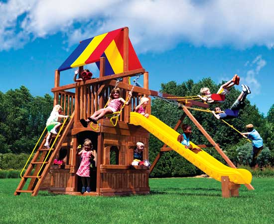 37B Rainbow Clubhouse Pkg II w/ Playhouse