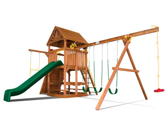 33D Sunshine Club Pkg II w/Wooden Roof