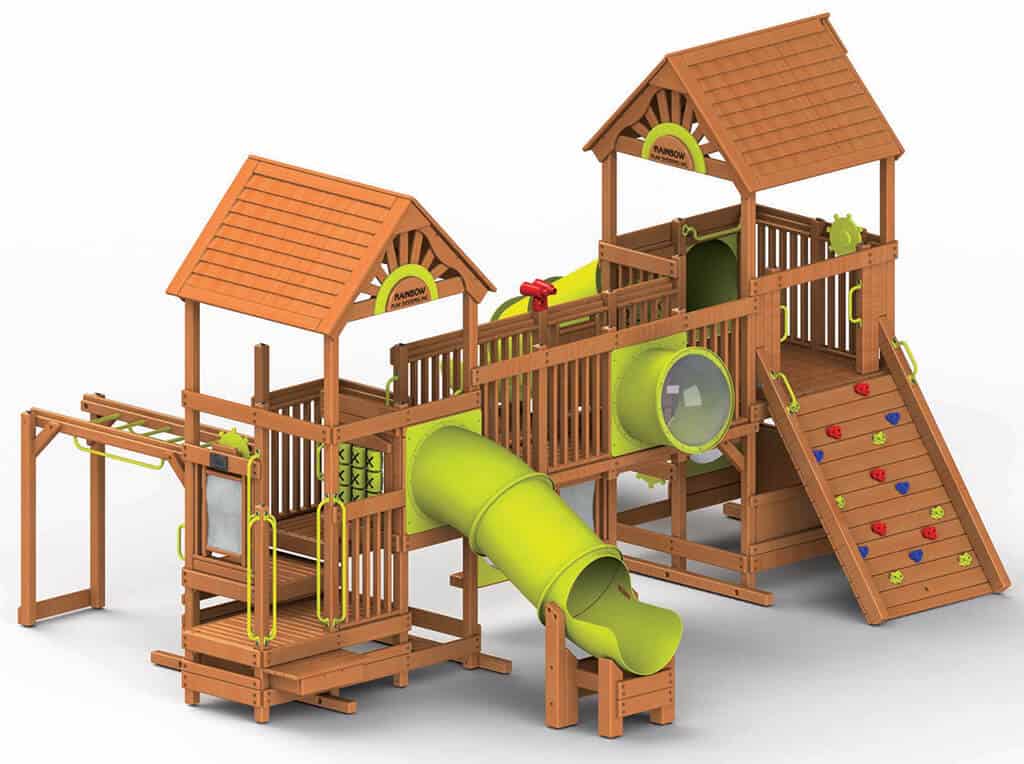 C7 Rainbow Play Village Design B