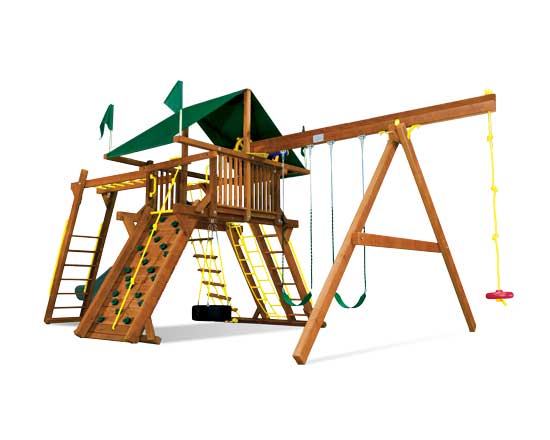 21E Monster Castle Pkg III Forest Green