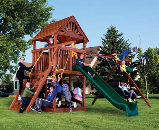 33D Sunshine Club Pkg II w/Wooden Roof