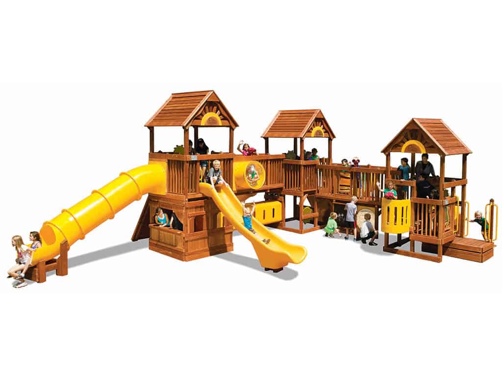 C8 Rainbow Play Village Design C
