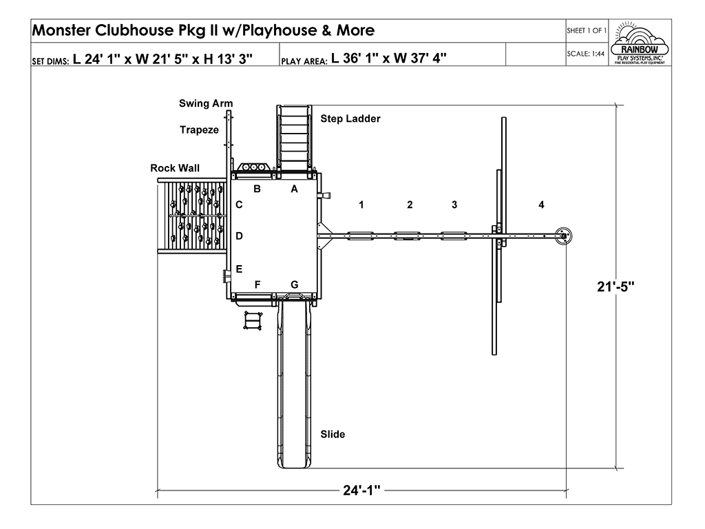41B Monster Clubhouse