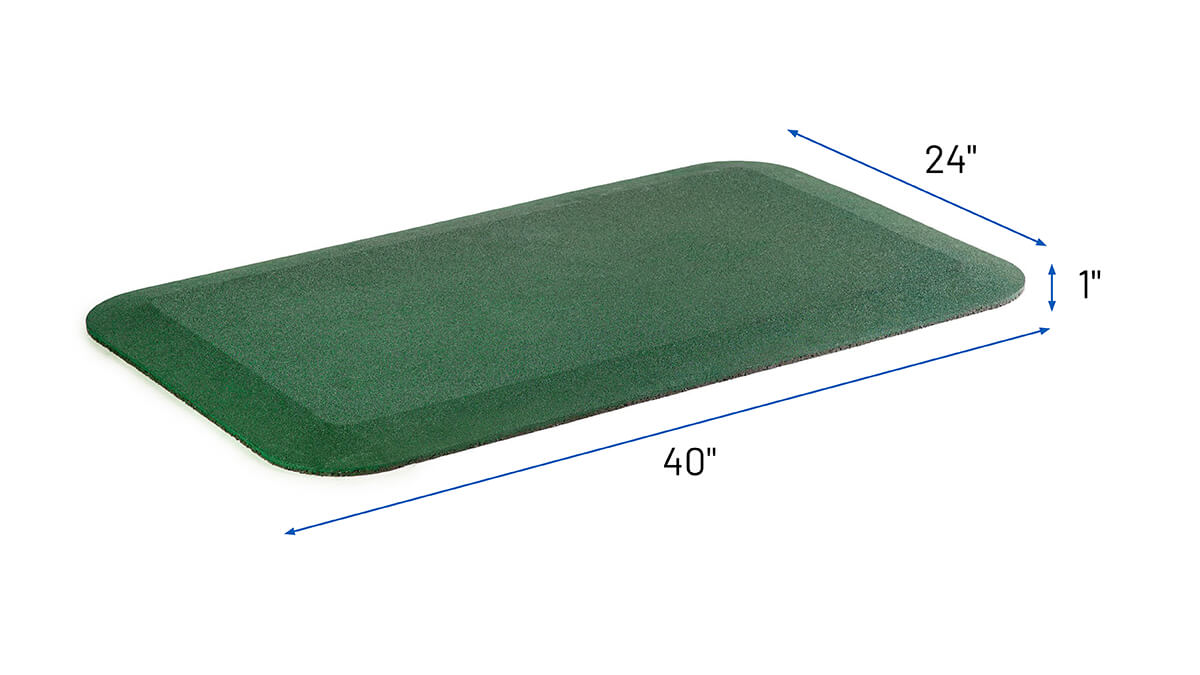 residential green mat