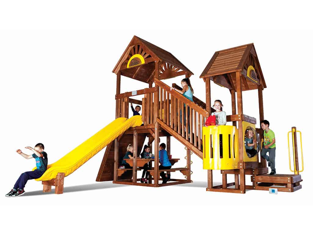 C9 Rainbow Play Village Design D