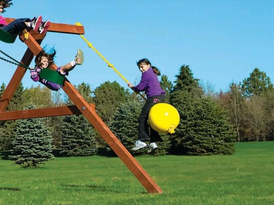 124 Knotted Rope with Buoy Ball