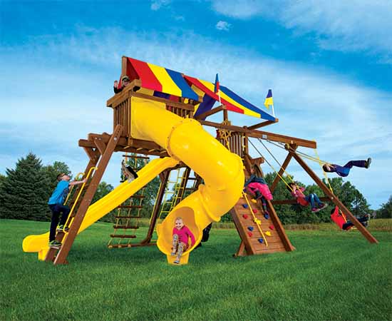 25E King Kong Castle Pkg V w/ 270? Spiral Slide