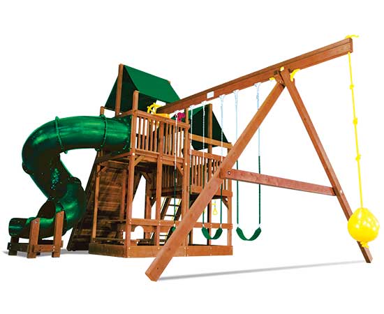 45B King Kong Clubhouse Pkg II with 360 Spiral Slide