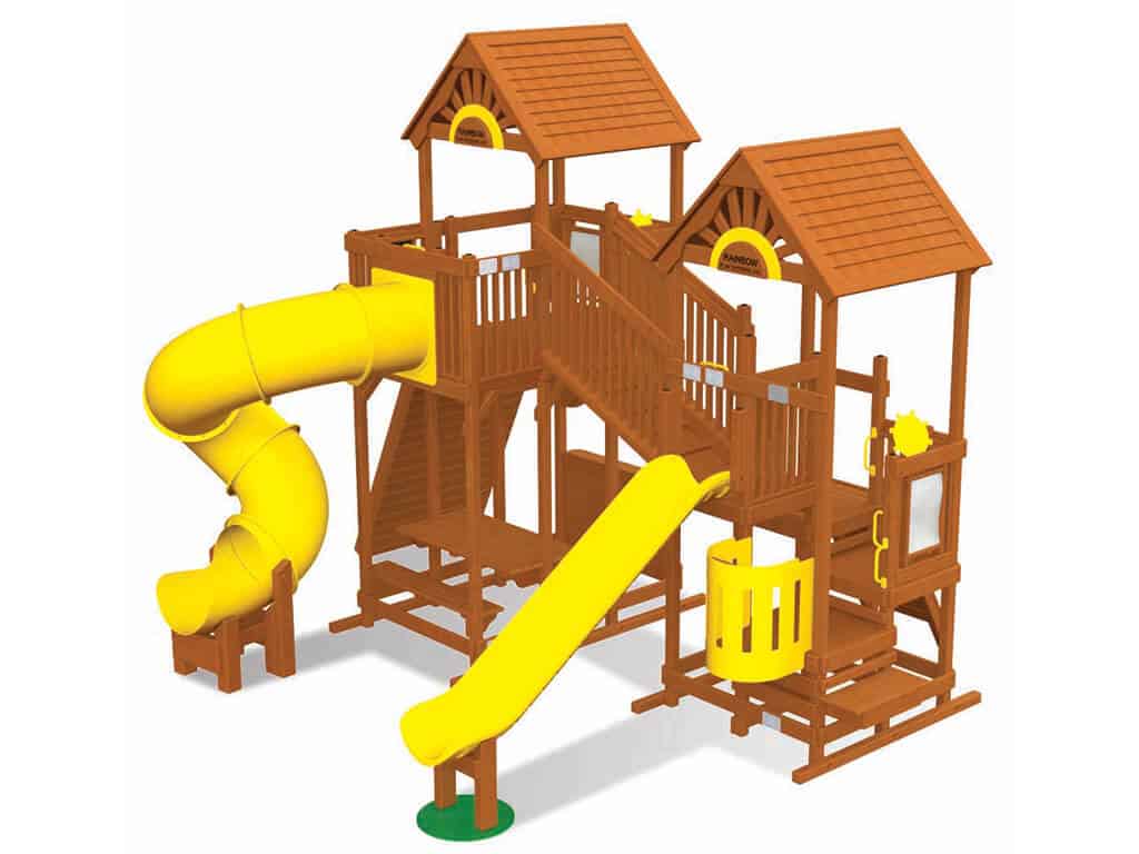 C38 Rainbow Play Village Design 702