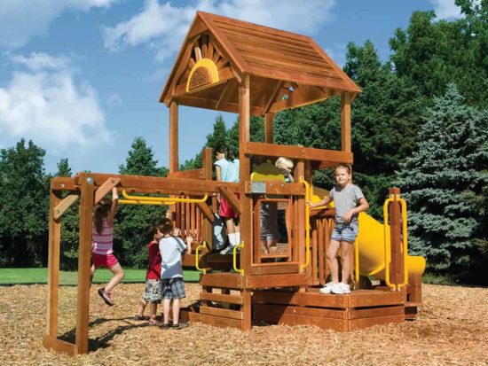 C6 Rainbow Play Village Design A