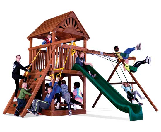 33D Sunshine Club Pkg II w/Wooden Roof